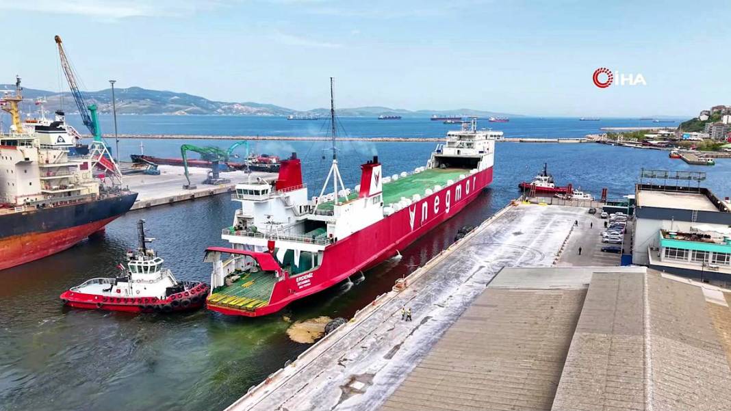 4 günde giden yük artık 4 saatte taşınabiliyor! 8